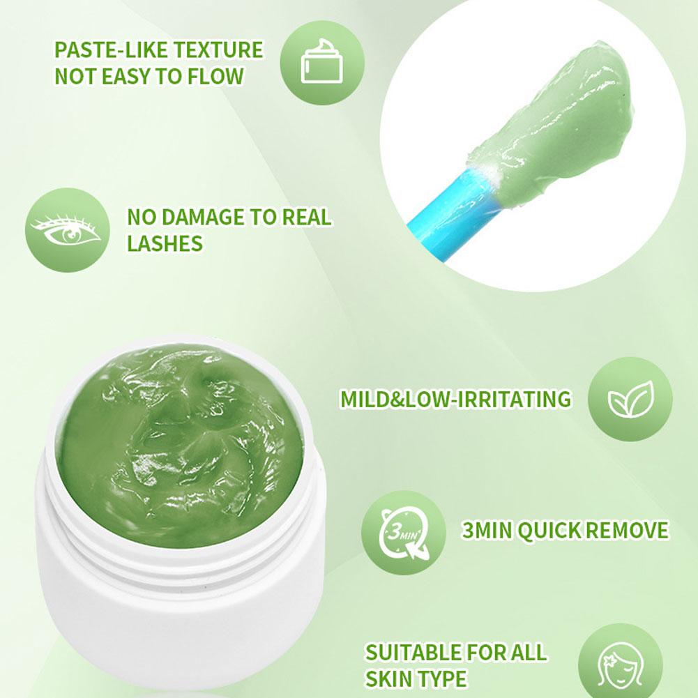 Eyelash Extension Gel Remover - 15g Wimperlijm Verwijderingscrème Professionele Lash Extensions