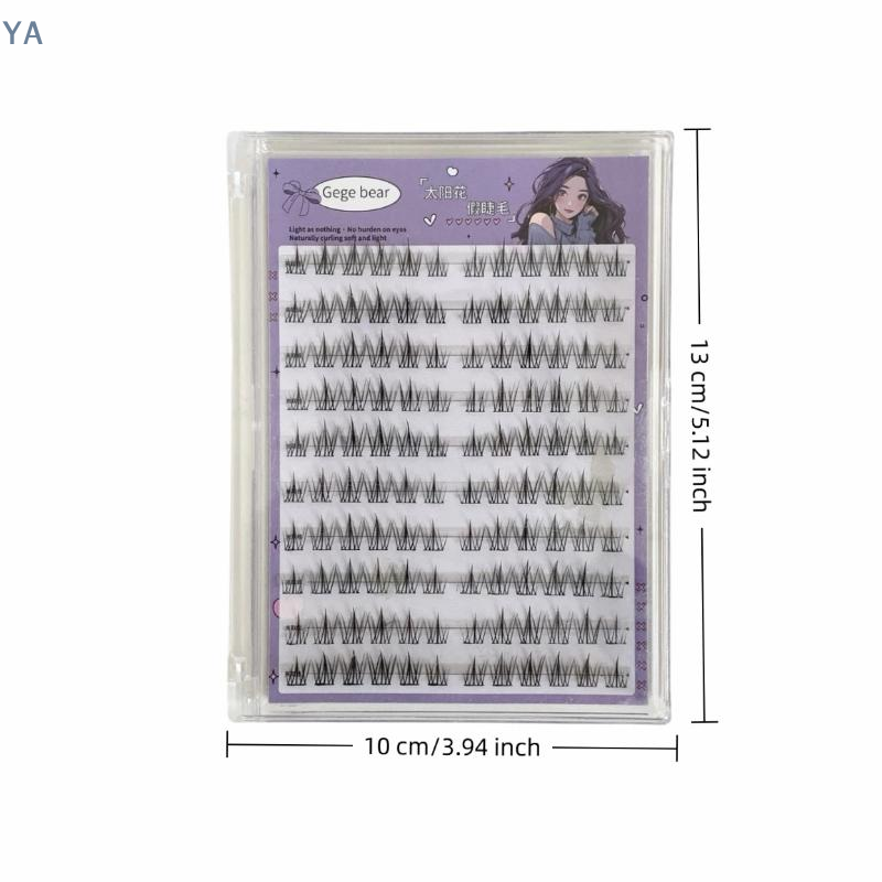 Eyelash Extension For Asian Eyes - 【SA】【SA】Lijmvrije valse wimpers Solar Design Natuurlijke
