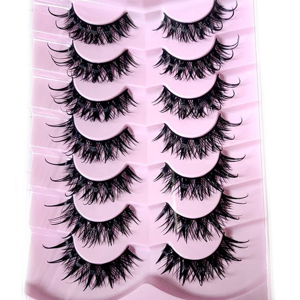 Eyelash Extension Wet Look - Wispy Wet Look Manga Wimperextensions Pluizige