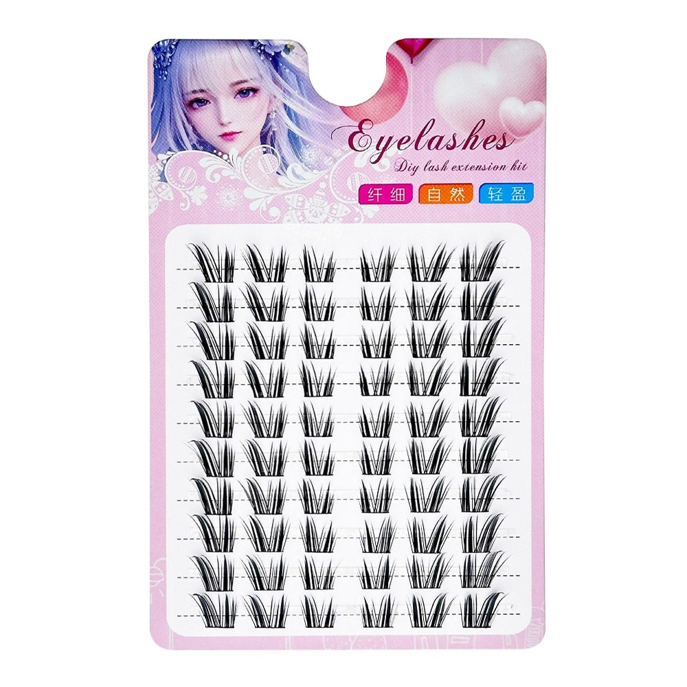 Eyelash Extension Wet Look - Herbruikbare Cat Eye Fairy Lash Clusters