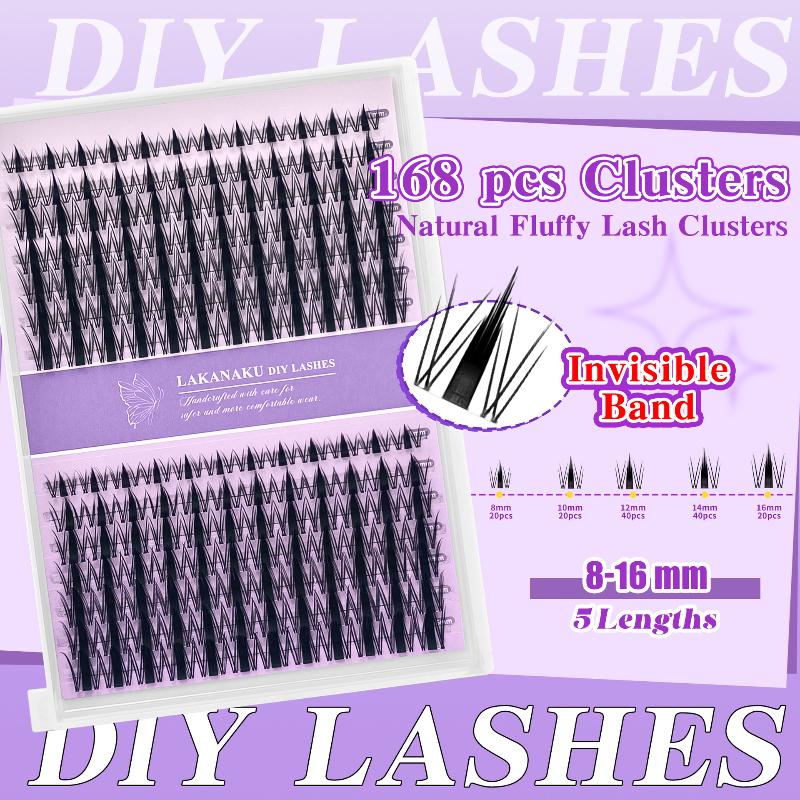 Eyelash Extension For Asian Eyes - Natuurlijke wimpers Wimperclusters Individueel Pluizig Gemakkelijk