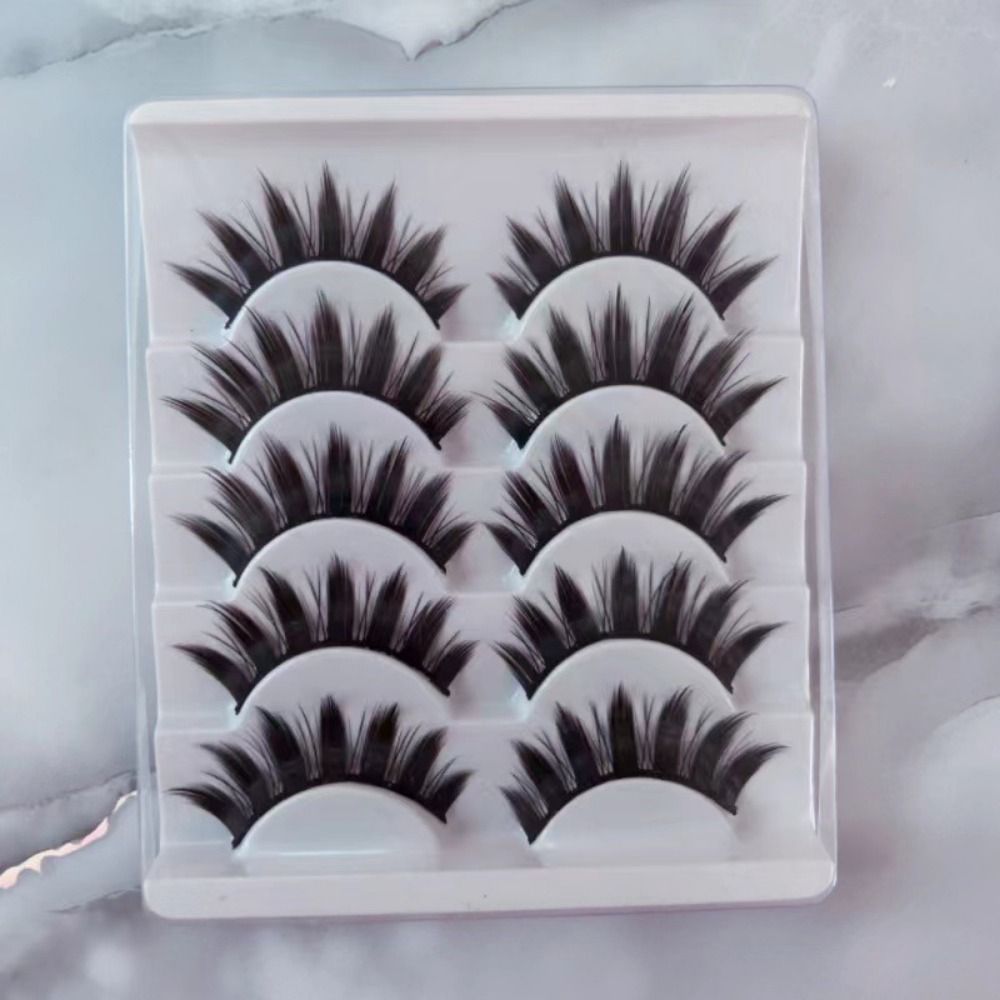 Eyelash Extension Wet Look - Natuurlijke natte look manga wimpers dramatische