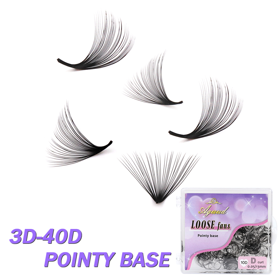 Eyelash Extension For Asian Eyes - AGUUD 30D 40D Cluster Losse Fans