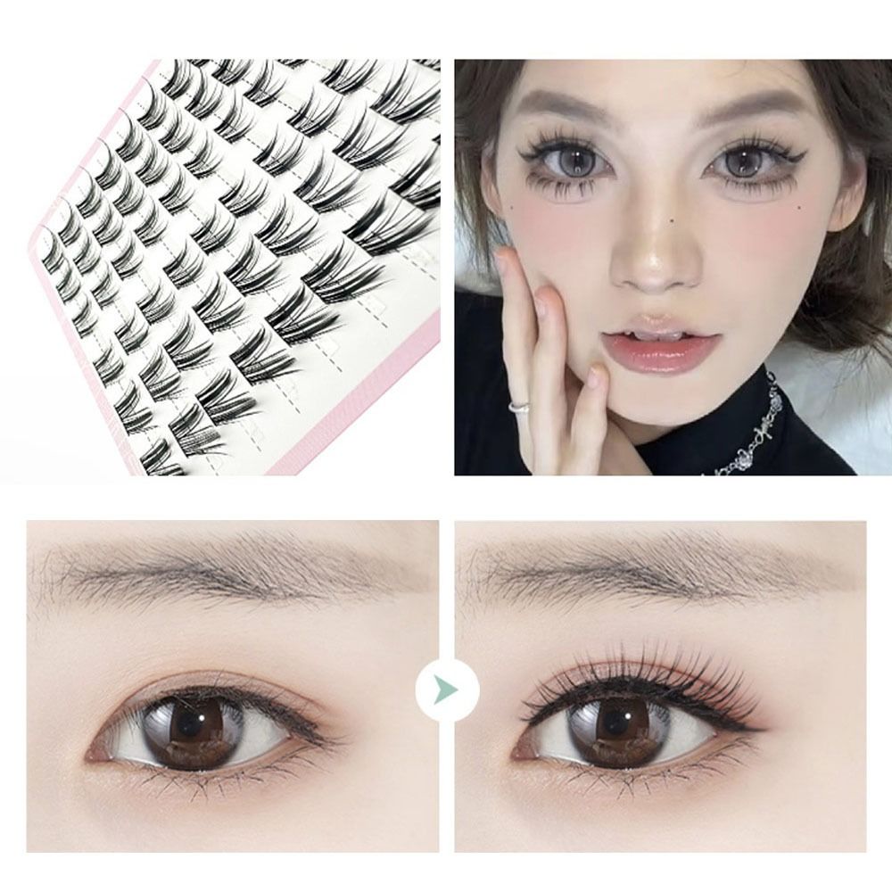 12mm Cat Eye Fairy Lash Cluste - Eyelash Extension Wet Look recensie en prijs