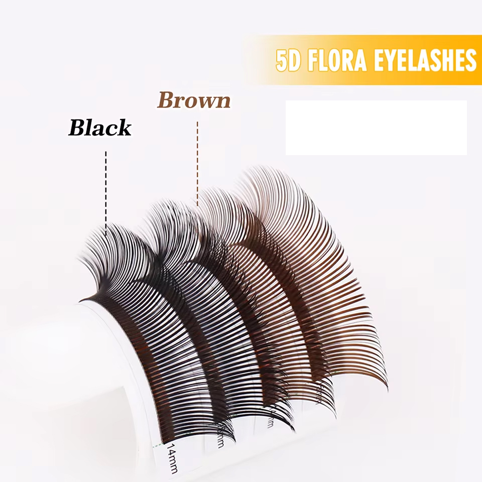 Lashprofessor Brown&Black Flow - Eyelash Extension Wet Look recensie en prijs