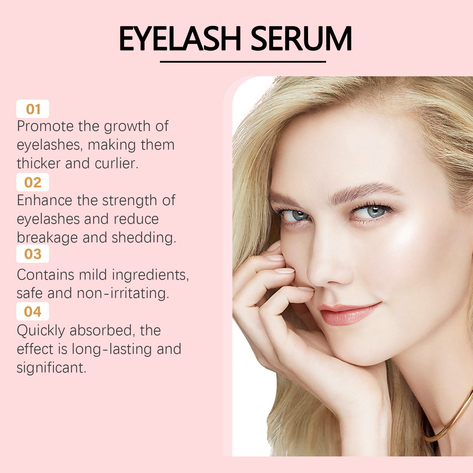 Wimperversterkend serum Voeden - Eyelash Extension For Asian Eyes recensie en prijs