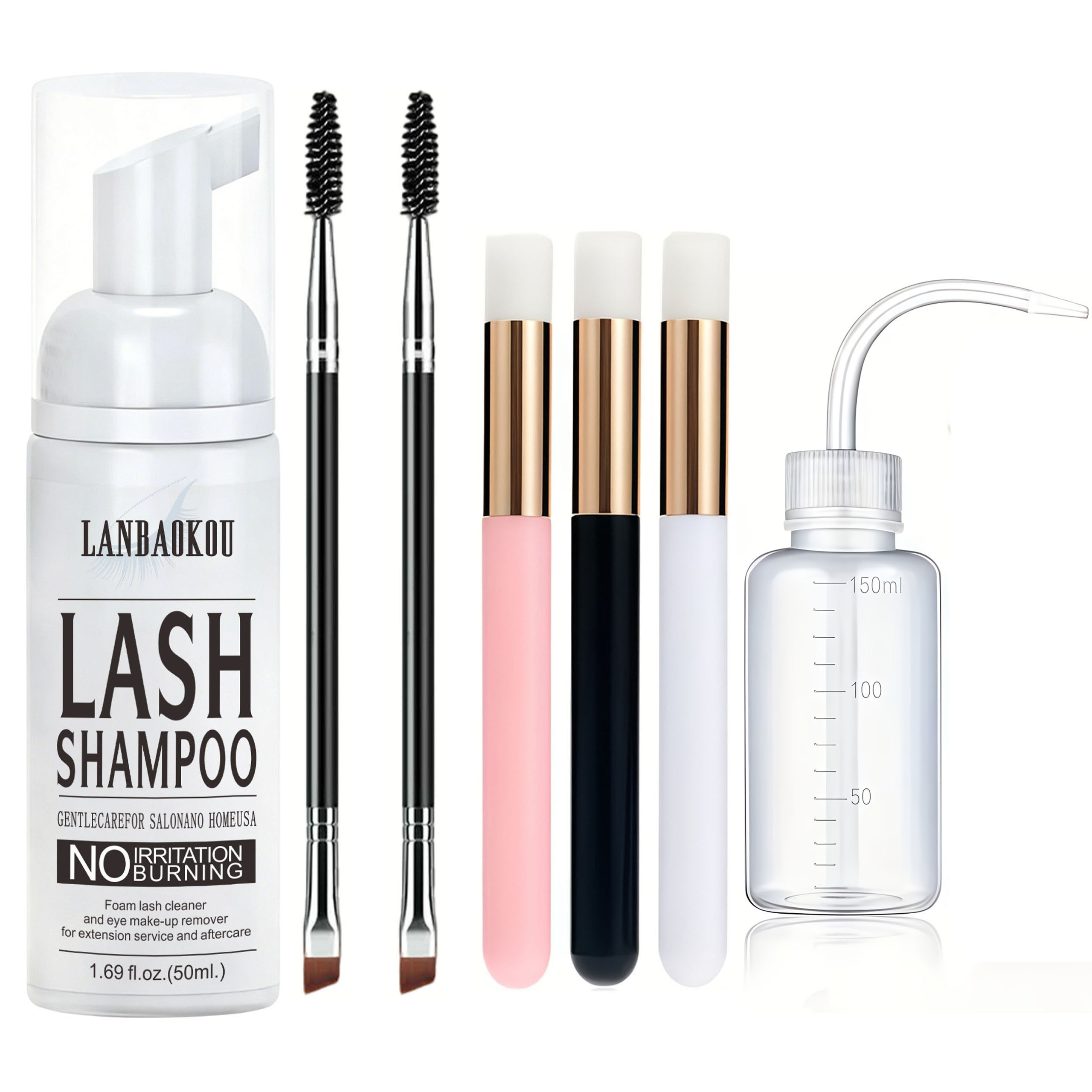 Wimper Shampoo voor Wimpers 50 - Eyelash Extension Gel Remover recensie en prijs