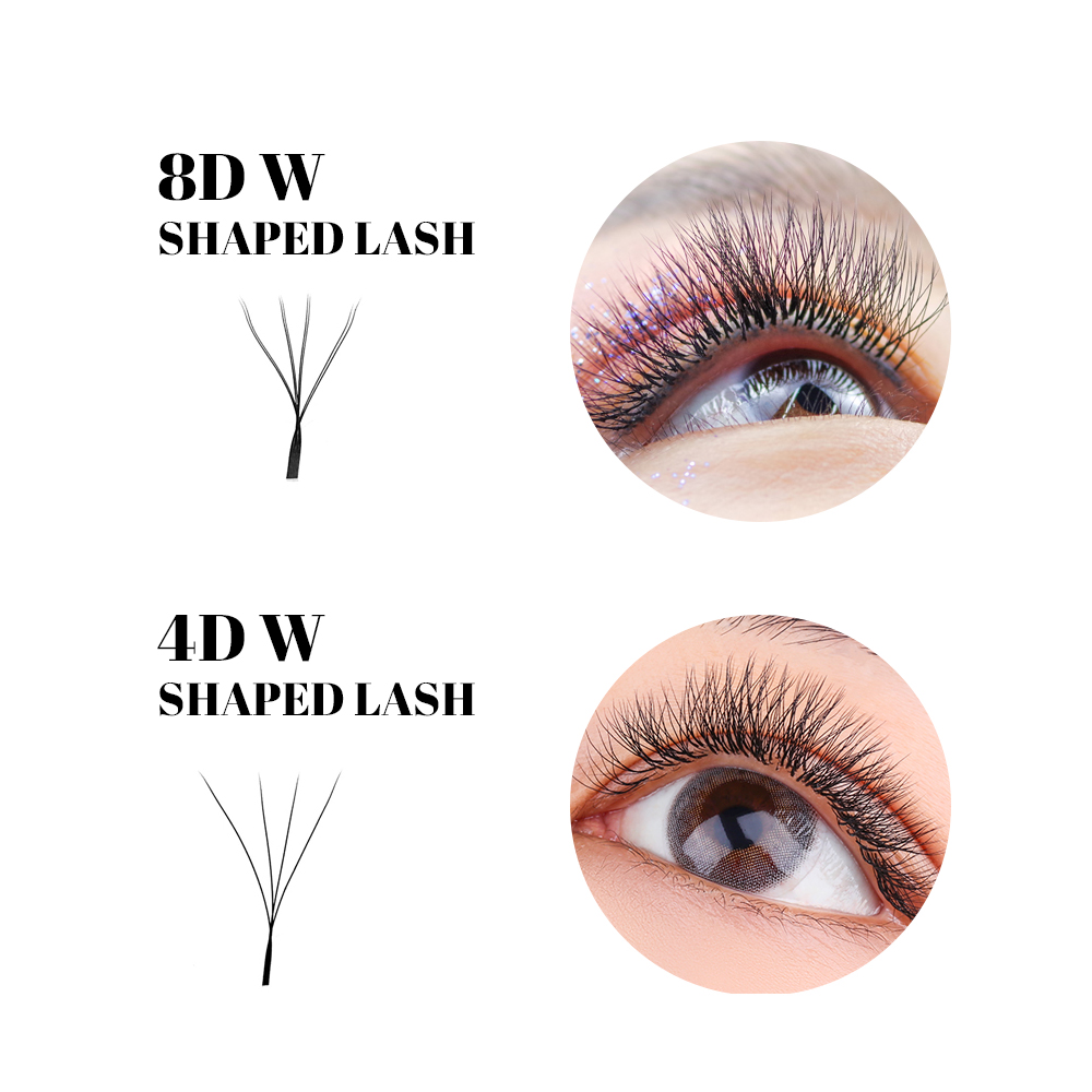 FADVAN W Vorm Dubbellaags Wimp - Eyelash Extension For Asian Eyes recensie en prijs