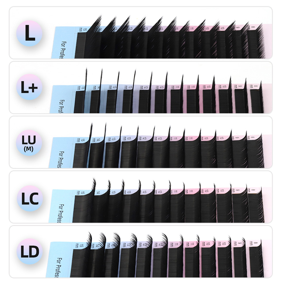 RUJADE L L+ LC LD LU(M) Krul I - Eyelash Extension For Asian Eyes recensie en prijs
