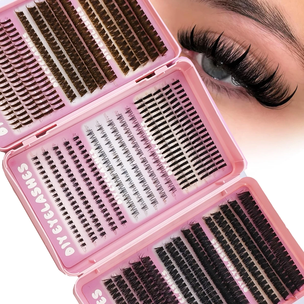 AMSDCN Manga Lash Clusters 780 - Eyelash Extension Wet Look recensie en prijs
